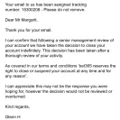 Bet365 Group - Routlete unfair standards - Photo 1 - comment #1702407