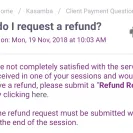 Kasamba Psychics - Do not refund money! - Photo 2 - comment #2235162