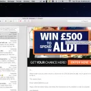Aldi - Cashier hid prices and threw my groceries - Photo 1 - comment #1684303