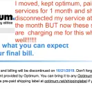 Optimum - scam billing! - Photo 1 - comment #2088650