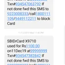 State Bank of India [SBI] - sbi card - Photo 1 - comment #2115437
