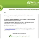 Reliance Home Comfort - email form - Photo 1 - update #1183684