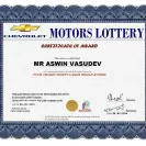 Chevrolet - msg in phone n in mail about winning car and cash amount - Photo 1 - comment #1621081