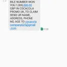 Coca-Cola - my mobile number has won 500,000 british pound in coca cola 2013 draw in uk - Photo 1 - comment #1899100