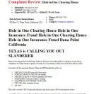 Hole in One Clearing House - Comaplaints Reviews - Photo 3 - comment #1958300
