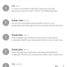 DubaiJobs.net - False commitment, abusive language - Photo 1 - comment #2021714