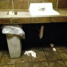 CiCi's Pizza - employees kissing in wash room - Photo 4 - comment #1691236