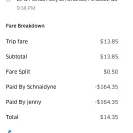 Uber Technologies - overcharging - Photo 1 - comment #1979626
