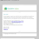 BioTrim Labs / SlimLivingClub.com - unauthorized charged - Photo 5 - comment #1989098
