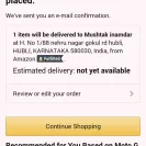 Amazon - item never delivered - Photo 1 - comment #1700103
