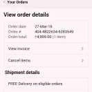 Amazon - item never delivered - Photo 2 - comment #1700103