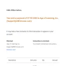 ABCmouse.com / Age of Learning - illegally taking money from my account after membership cancellation - Photo 1 - comment #1789763
