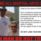 Faraz Majeed trading as Fpro ltd - Took my money never delivered Goods - Photo 1 - comment #1620245