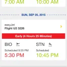 eDreams - text informing me of flight change - Photo 2 - update #1665200