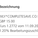 Complete Savings / Complete Save - taking money from my card without my authorization up to 16 months - Photo 1 - comment #1821235