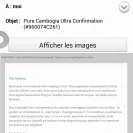 BioTrim Labs / SlimLivingClub.com - pr&eacute;l&egrave;vement non convenable - Photo 1 - update #1705761