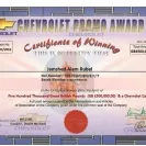 Chevrolet Car Lottery Promotion Award London - is it real or fake? - Photo 1 - comment #1768194