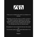 Zara.com - Denied store credit after return window and ignored complaint - Photo 1 - comment #2239666