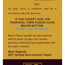 Etihad Airways - genuinity of the job offer received as a staff nurse at etihad airways uk - Photo 5 - comment #1923843