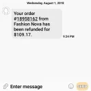Fashion Nova - order unfulfilled - Photo 1 - comment #1933539