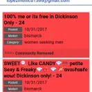 Backpage - paid ads get "community removed" w/ no explanation - no response from cust. svc. for months - Photo 1 - comment #1831649