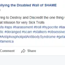 APS Foundation of America / APSFA - tina m. pohlman is cyberbullying a 16 year old disabled girl named candy waters. - Photo 1 - comment #1820138