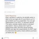 Shopee - very rude seller - Photo 1 - comment #2165501