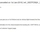 AirAsia - air asia — flight cancelled but no rescheduling/refund provided - Photo 1 - update #1878104