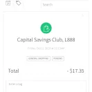 Capital Savings Club - unauthorized debit card charges - Photo 1 - comment #2088611