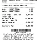 Courts Singapore - Ntuc link points not credited - Photo 2 - update #1890807