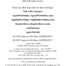 Talk With Lead - unsolicited email spamming - Photo 1 - comment #2123398