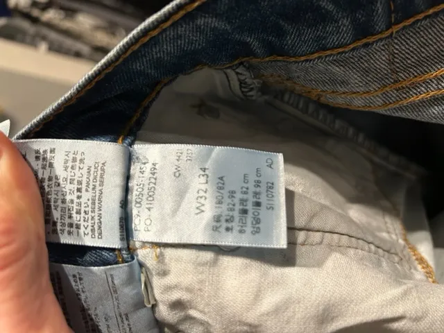 Levi Strauss & Co. Review: New 501 jeans ripping at the back pocket ...