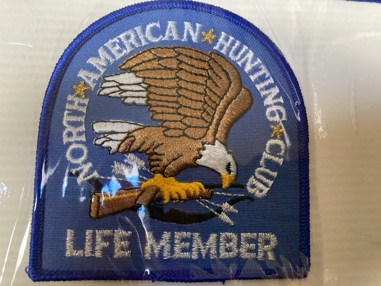 Large New North American Hunting Club Lifetime Member Patch 