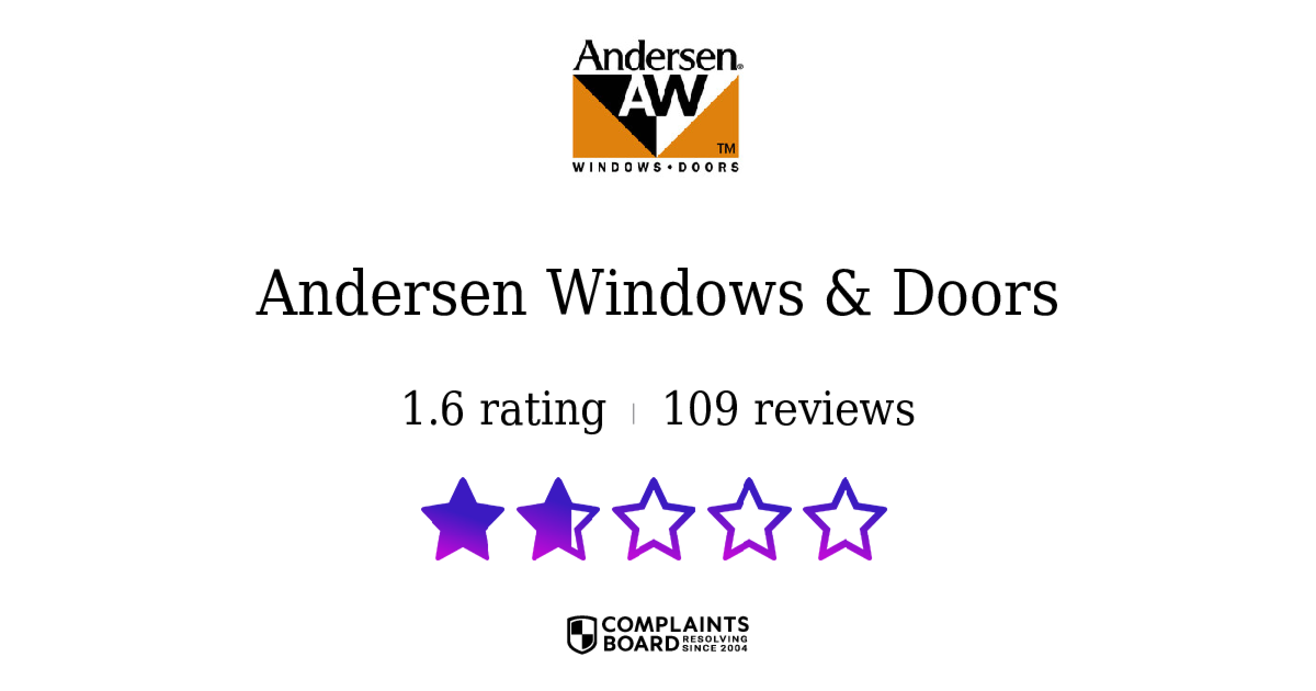 Andersen Windows & Doors Customer Service Phone, Email, Address