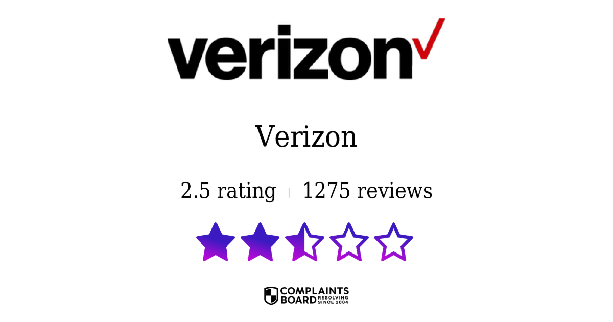 Verizon Reviews 2025 All You Need to Know ComplaintsBoard