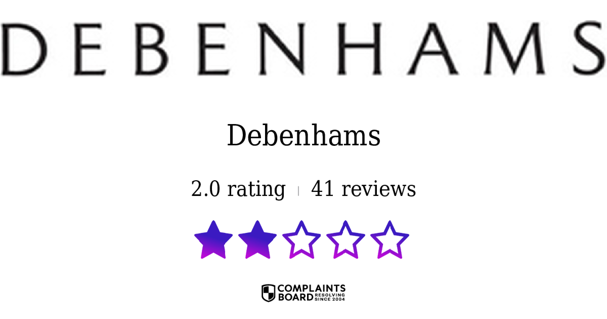 Debenhams Customer Service Phone, Email, Address, Contacts