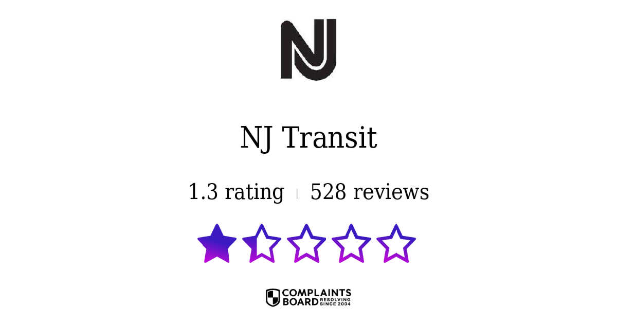 NJ Transit Commuters Reviews 2024 All You Need to Know ComplaintsBoard