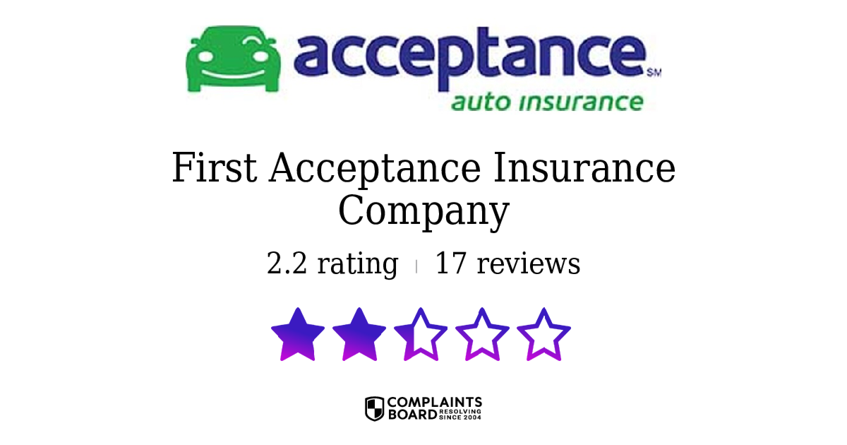 First Acceptance Insurance Company Policyholders Reviews 2025 All You