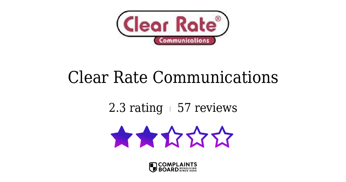 Is Clear Rate Communications A Legitimate Company