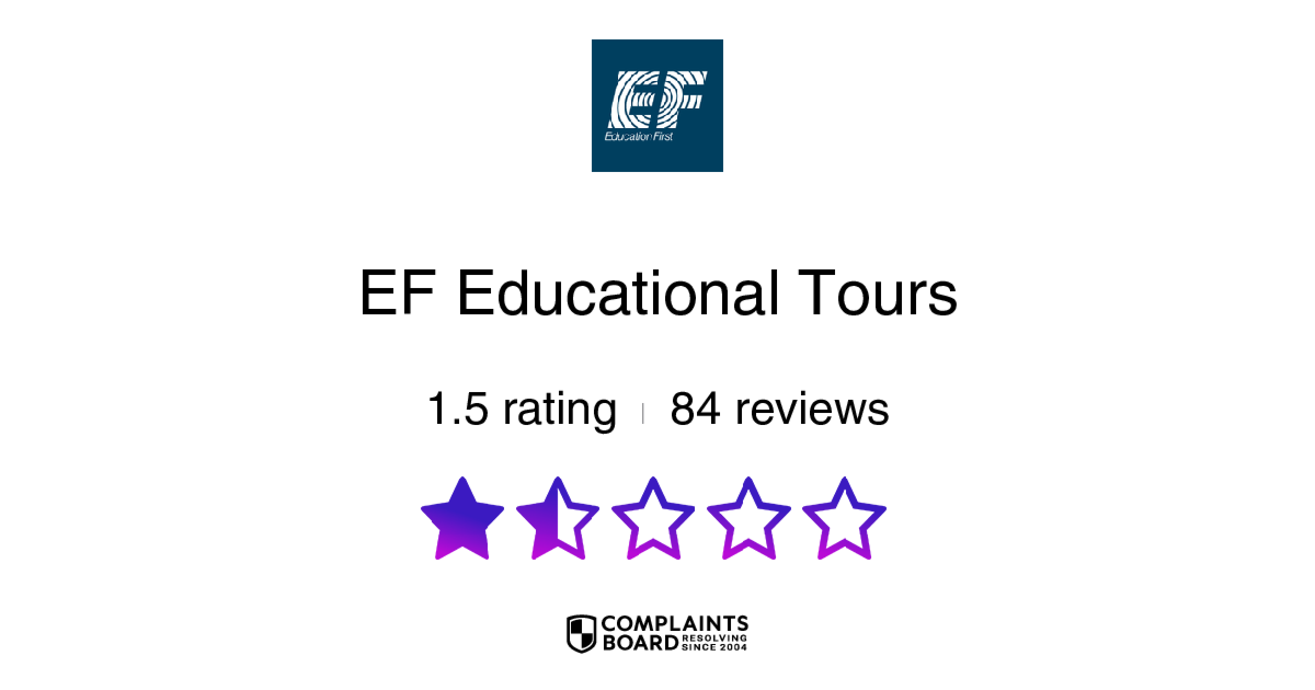 ef tours reviews complaints