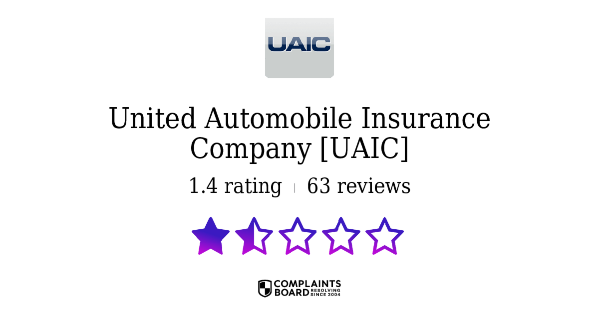 United Automobile Insurance Company [UAIC] Policyholders Reviews 2025