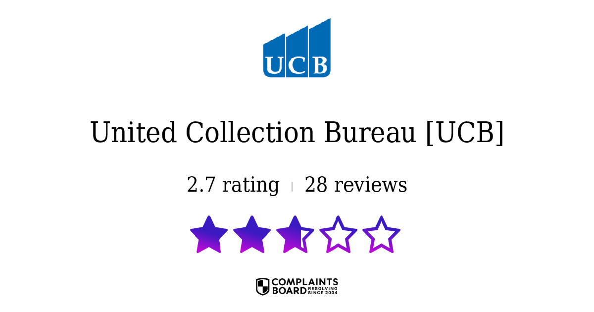 United Collection Bureau [UCB] Debtors Reviews 2025 All You Need to