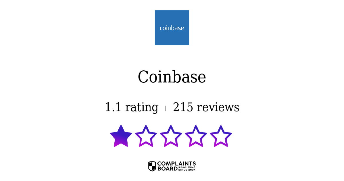 Coinbase Reviews 2025 All You Need to Know ComplaintsBoard
