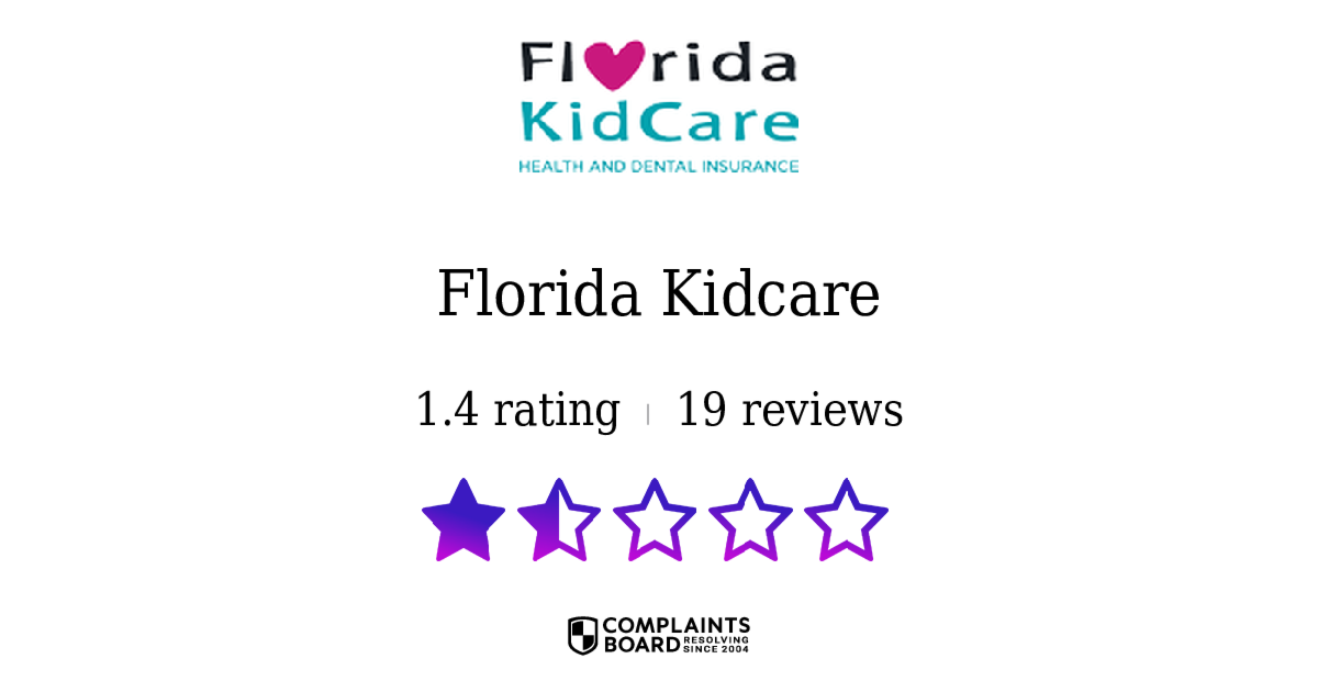Florida Kidcare Reviews 2024 All You Need to Know ComplaintsBoard