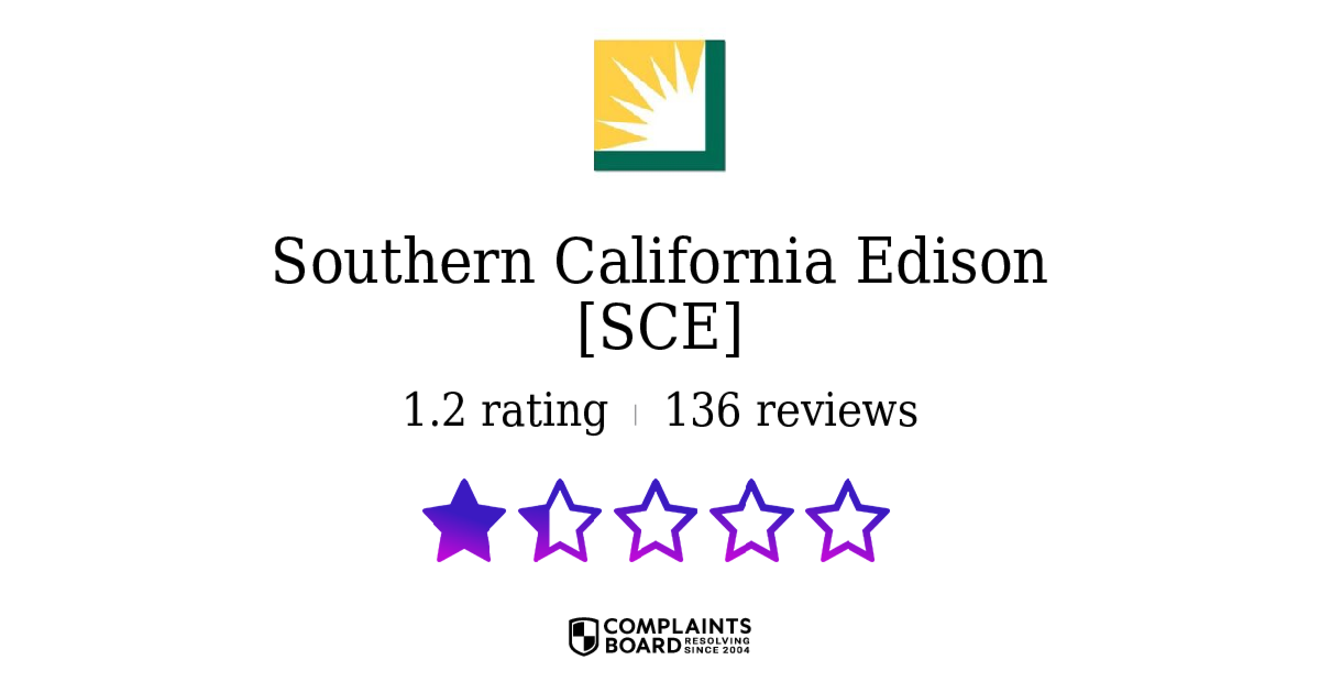 Southern California Edison [SCE] Reviews 2024 All You Need to Know