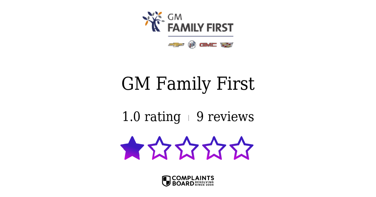 Gm family first customer service phone email address contacts
