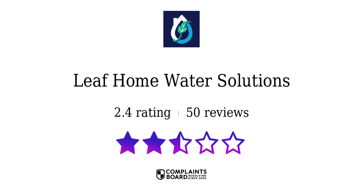 Leaf Home Water Solutions Reviews Consumer Reports Leaf Home Water Solutions Homeowners Reviews 2025 – All You Need to