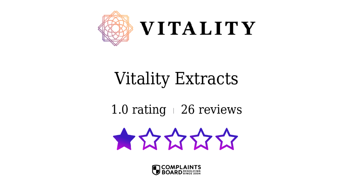 Vitality Extracts Com Reviews Consumer Reports Vitality Extracts Wellness Enthusiasts Reviews 2025 – All You Need to