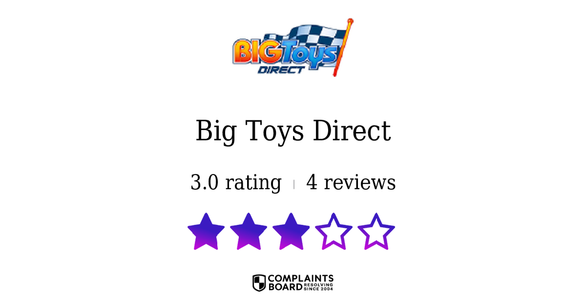 Big Toys Direct Parents And GiftGivers Reviews 2025 All You Need to