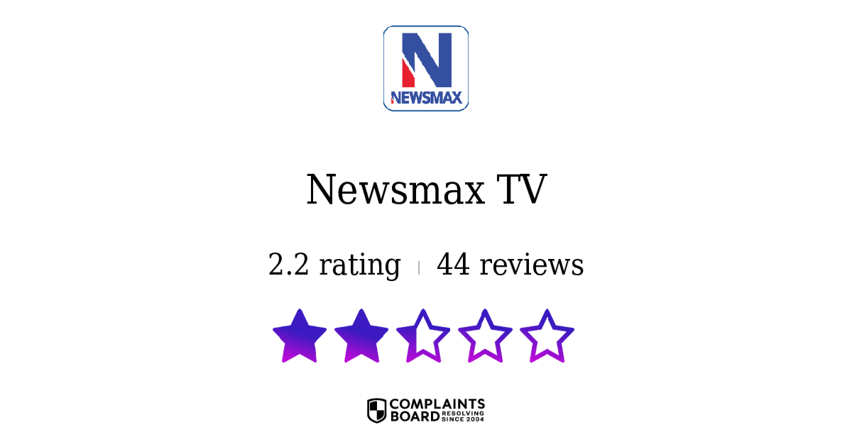 Newsmax TV Viewers Reviews 2024 All You Need to Know ComplaintsBoard